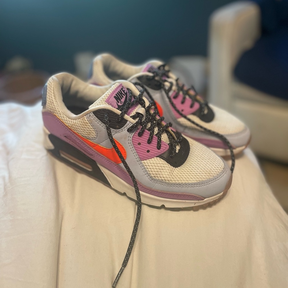 Nike Air Max - White, Purple, and Orange
